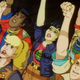 The Planeteers summoning Captain Planet.